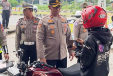 Tekan Angka Curanmor, Polres Pelabuhan Tanjung Perak Gelar Razia Kendaraan di Jembatan Suramadu
