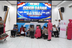 Polres Bojonegoro Gelar Aksi Donor Darah di Peringatan Hari Polwan ke-78