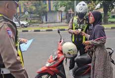 Hari Pertama Operasi Patuh, Puluhan Pelanggar Terjaring Razia di Sidoarjo, Tilang Manual Diberlakukan