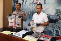 Sebulan Polres Madiun Kota Ringkus Pengedar Sabu 300 Gram