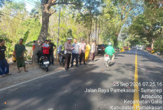 Kecelakaan Tiga Kendaraan di Pamekasan Tewaskan Pengendara Motor