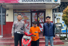 Maling Motor Dihajar Warga Duduksampeyan Gresik, Sempat Kejar-kejaran dan Melompat ke Truk di Jalan Raya