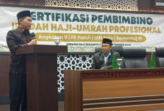 Sertifikasi Pembimbing Haji FK Patuh Dibuka Kakanwil Kemenhaj Jatim