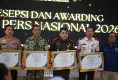 Pimpinan Lapas Bojonegoro Raih Penghargaan Angling Dharma PWI Award 2026