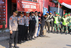Polres Ngawi Amankan Laga Penentuan Liga 4 Nasional, Situasi Kondusif