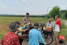 Kopling Bhabinkamtibmas Ajak Petani Sukseskan Ketahanan Pangan