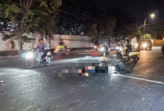 Tabrak Segitiga Pengaman Truk Parkir Lalu Dilindas Trailer, Pemotor Lansia Asal Bungah Tewas di Manyar Gresik