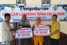 Dorong Kesejahteraan Warga, Pemdes Sidem Tuntaskan Penyaluran BLT DD 2025 hingga Dua Tahap