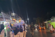 Babinsa Kawal Pawai Ta'aruf TPQ Dawuhan Lor Sambut 1 Muharam 1448 H