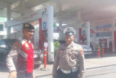 Antisipasi Kriminalitas, Polsek Mulyorejo Gencarkan Patroli dan Sosialisasi Kamtibmas di SPBU Kenjeran