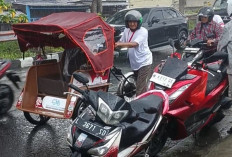 Baru Diterima, Becak Listrik Bantuan Presiden Mati di Jalan Banyuurip Surabaya