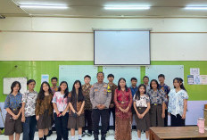 Edukasi Polsek Wiyung Rangkul Siswa-Siswi SMP Kristen YBK Surabaya