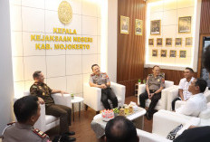 Awali Tugas Baru, Kapolres Mojokerto Sambangi Kejari dan PN Perkuat Soliditas Lintas APH