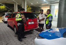 Ditlantas Polda Jatim Gagalkan Aksi Penggelapan Mobil Rental, Cegat Pelaku di Jalan Tol