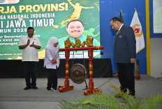 Buka Rakerprov KONI Jatim, Gubernur Khofifah Minta Perkuat Pembinaan Atlet Usia Dini 