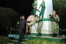 Kapolres Ngawi Pimpin AKRS di TMP Wedyodiningrat, Kobarkan Semangat Perjuangan di HUT ke-81 RI