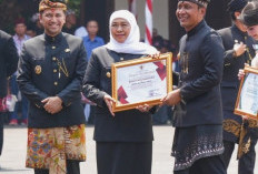 Bupati Bojonegoro Raih Penghargaan Pembina Siskamling Terbaik Tingkat Jatim