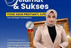 Yosie Guru SDN Tambakploso Juara 2 Presenter IJTI Lamongan, Kalahkan 130 Peserta