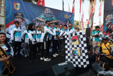 Fun Bike HUT Ke-80 Bhayangkara, Jembatan Hati Polres Jember dan Masyarakat, Beri Kejutan Manis untuk Peserta