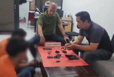 Gasak Motor CRF di Kawasan Industri Ngoro, Dua Terduga Pelaku Dibekuk Polsek Ngoro