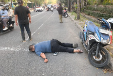Kecelakaan Tunggal di Jalan Ngagel Surabaya, Pria Paruh Baya Meninggal di TKP