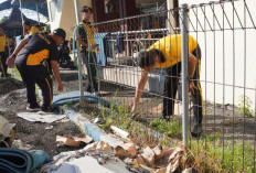 Polresta Sidoarjo Gelar Kerja Bakti Dukung Gerakan Indonesia ASRI