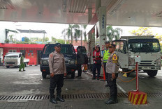 Polsek Sawahan Intensifkan Patroli di SPBU Arjuno Pastikan Stok BBM Aman dan Kondusif