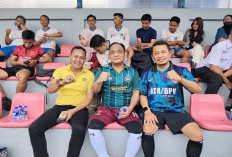 Sinergi Tanpa Seragam, saat Aparat Penegak Hukum dan Mitra di Jember Rajut Keakraban Lewat Mini Soccer