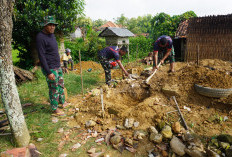 Satgas TMMD ke-127 Kodim 0827/Sumenep Gali Pondasi RTLH Warga Desa Mandala