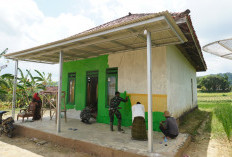 Rumah Sunahwi Kini Layak Huni Usai Dicat Satgas TMMD