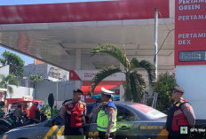 Pastikan Keamanan Wilayah, Polsek Mulyorejo Intensifkan Patroli di Sejumlah SPBU