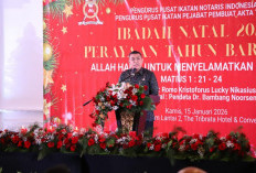 Hadiri Perayaan Natal, Wamen Ossy Tegaskan Peran Strategis Notaris dan PPAT Hadirkan Negara