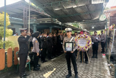 Polres Ngawi Gelar Upacara Pemakaman Kedinasan Aiptu Askuri Helmi