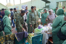 Sambut HUT Ke-81 TNI, Kodim Bojonegoro Gelar Bazar Murah untuk Rakyat