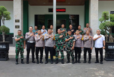 TNI-Polri Terus Jaga Kekompakan, Kapolres Tulungagung Sambangi Markas Kodim 0807