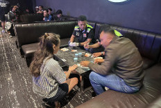 Jelang Nataru, Satresnarkoba Polres Kediri Kota Razia Tempat Hiburan Malam