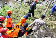 Korban Lakalantas Hanyut di Sungai Pujon Berhasil Ditemukan Tim Gabungan