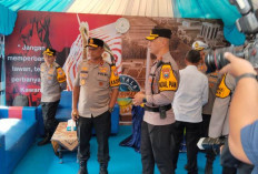 Pastikan Mudik Aman, Kapolda Jatim Tinjau Pos Pengamanan Stasiun Pasar Turi