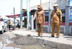 Wabup Sidoarjo Pantau Perbaikan Jalan Rusak
