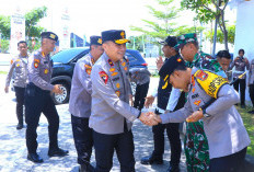 Wakapolda Jatim Tinjau Pos Pelayanan Rest Area KM 575A Ngawi 