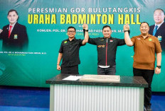 Ketua Umum PP PBSI Resmikan GOR URAHA Badminton Hall Kabupaten Malang