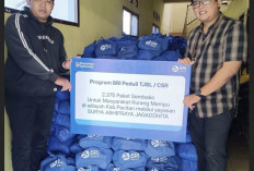 BRI BO Pacitan Bersama Yayasan Surya Abhipraya Jagaddhita Salurkan 2.375 Paket Sembako untuk Warga