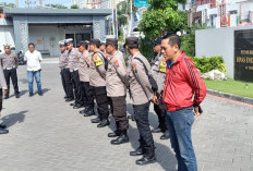 Polsek Sawahan Siapkan Pengamanan Aksi Unjuk Rasa Gempar Jatim di Kantor ESDM