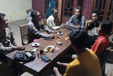 Cegah Karhutla di Ngawi, Polsek Sine Sosialisasi Bahaya Pembakaran Lahan ke Masyarakat 