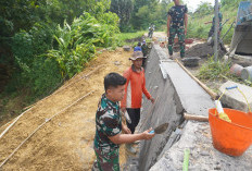 Tembus 90 Persen, Satgas TMMD 127 Kodim 0827/Sumenep Percepat Finishing TPT di Rubaru