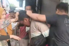 Gagal Gondol Motor Penjual Telur, Warga Grati Diamuk di Pasar Wonorejo