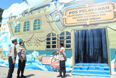 Kapolres Gresik Cek Kesiapan Pos Pelayanan Bunder, Pastikan Kenyamanan Pemudik Jalur Pantura