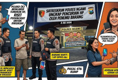Niat Miliki HP Temuan Berujung Pidana, Pelaku Diamankan Satreskrim Polres Ngawi 