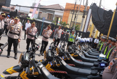 Antisipasi Gangguan Kamtibmas, Kapolres Lamongan Pimpin Pengecekan Pasukan dan Sarpras PHH