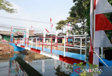 3.395 Jembatan Merah Putih  Dibangun TNI-Polri, Permudah Akses Masyarakat ke Fasilitas Penting
